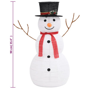 LED Schneemann Weihnachtsdeko 90cm