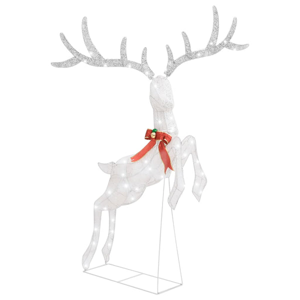 LED Rentier Weihnachtsdeko 120 LEDs Kaltweiß