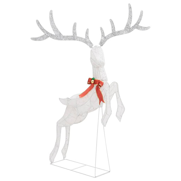 LED Rentier Weihnachtsdeko 120 LEDs Kaltweiß