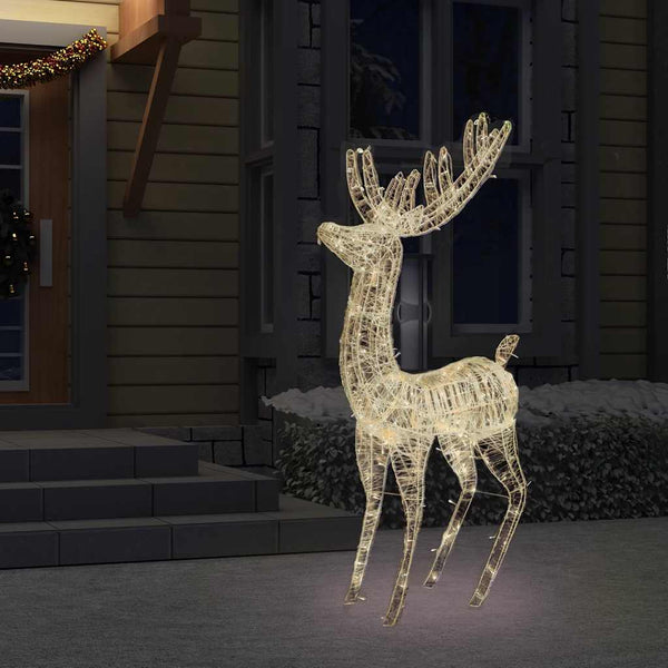 LED Rentier Weihnachtsdeko XXL 180cm