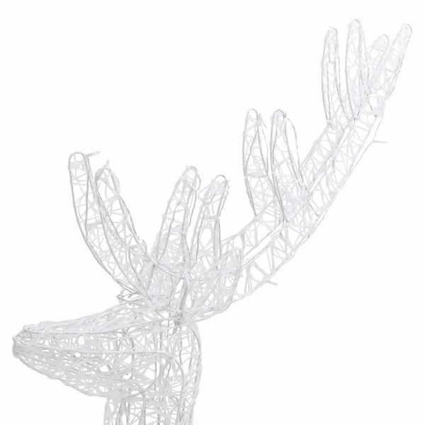 LED Rentier Weihnachtsdeko XXL 180cm