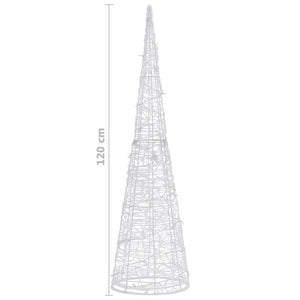 LED Kegel Pyramide Weihnachtsdeko 120cm
