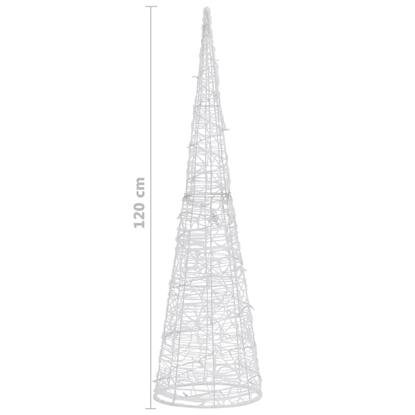 LED Kegel Pyramide Weihnachtsdeko 120cm