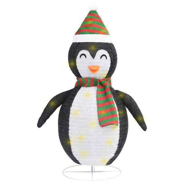 LED Pinguin Weihnachtsdeko – 60cm Luxus Stoff