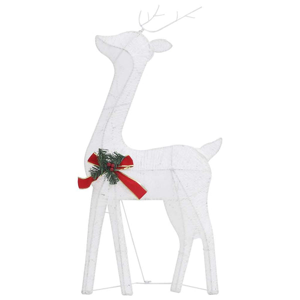 Weihnachtsdeko Rentiere mit LED, 270cm