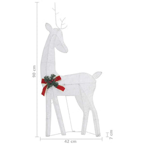 Weihnachtsdeko Rentiere mit LED, 270cm