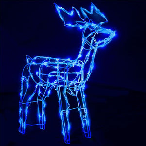 LED Rentier Set, 3-teilig, Weihnachtsdeko