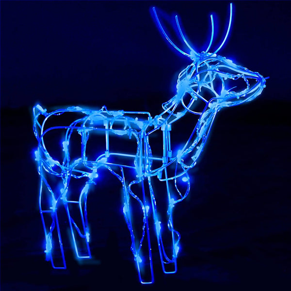 LED Rentier Set, 3-teilig, Weihnachtsdeko
