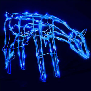 LED Rentier Set, 3-teilig, Weihnachtsdeko