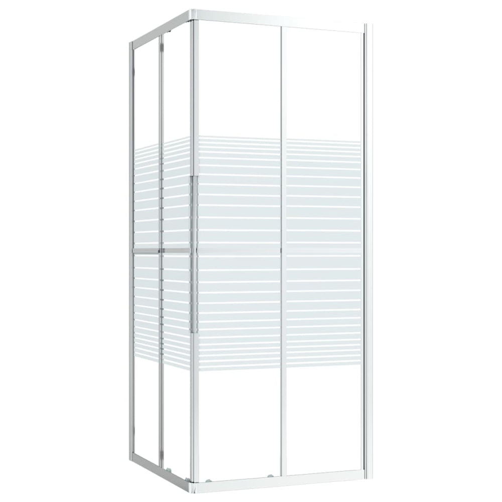 vidaXL Cabine de douche ESG 80x80x180 cm