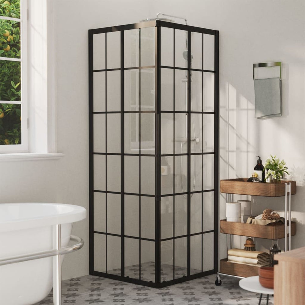 vidaXL Cabine de douche en verre ESG 70x70x180 cm