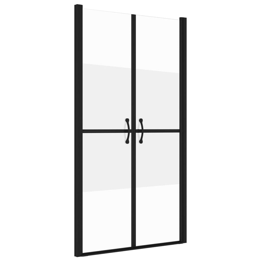 vidaXL Porte de douche ESG mat (98-101)x190 cm