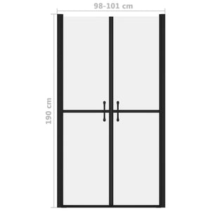 Duschtür Matt ESG (98-101)x190 cm