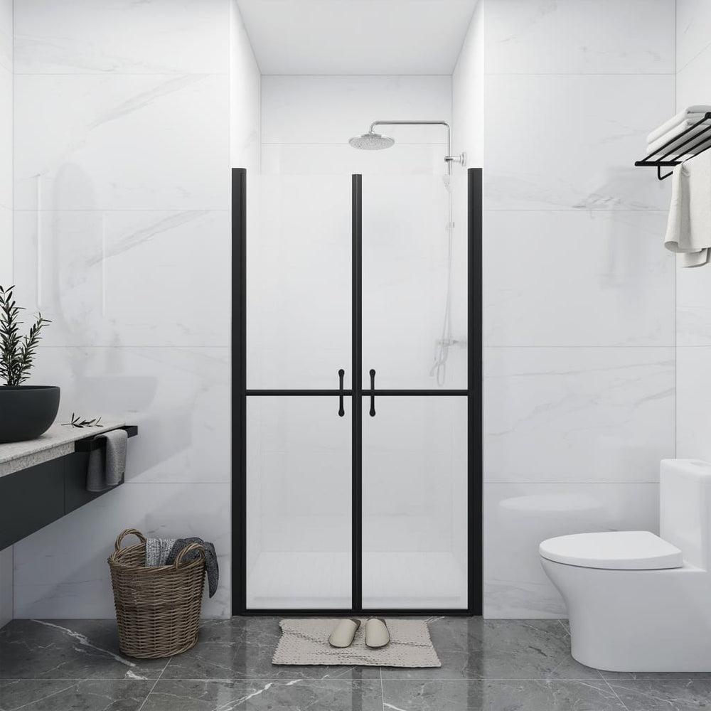 vidaXL Porte de douche verre ESG mat (98-101)x190 cm