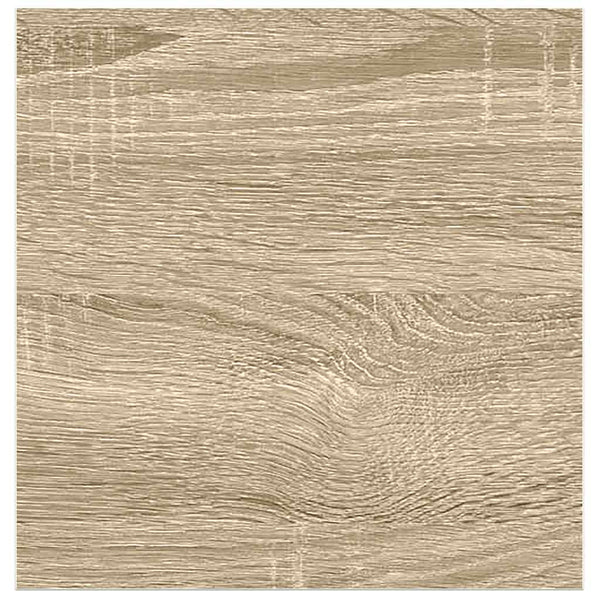 Schweberegal Eiche Optik Weiß 23x23,5 cm