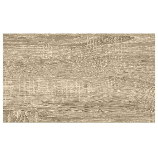 Schweberegal Eiche/Weiß 40cm