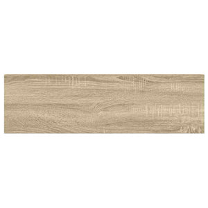Schweberegale 80cm Eiche Optik, 2er Set