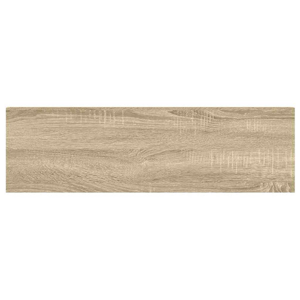 Schweberegale 4er Set Eiche/Weiß 80cm