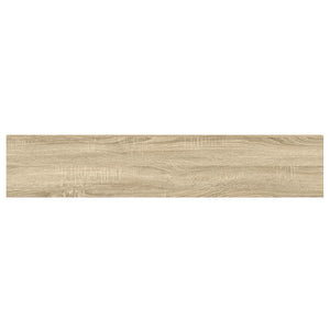 Eiche Schweberegale, 4er Set, 120cm