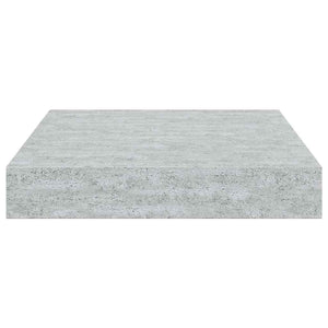 Betongraues Schweberegal, 23 cm