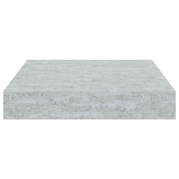 Betongraues Schweberegal, 23 cm