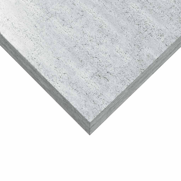 Betongraue Schweberegale, 2er-Set
