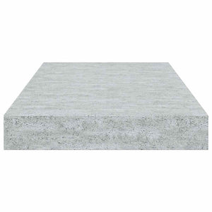 Betongraues Schweberegal, 40 cm