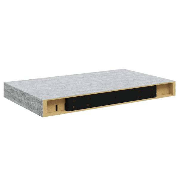 Betongraues Schweberegal, 40 cm