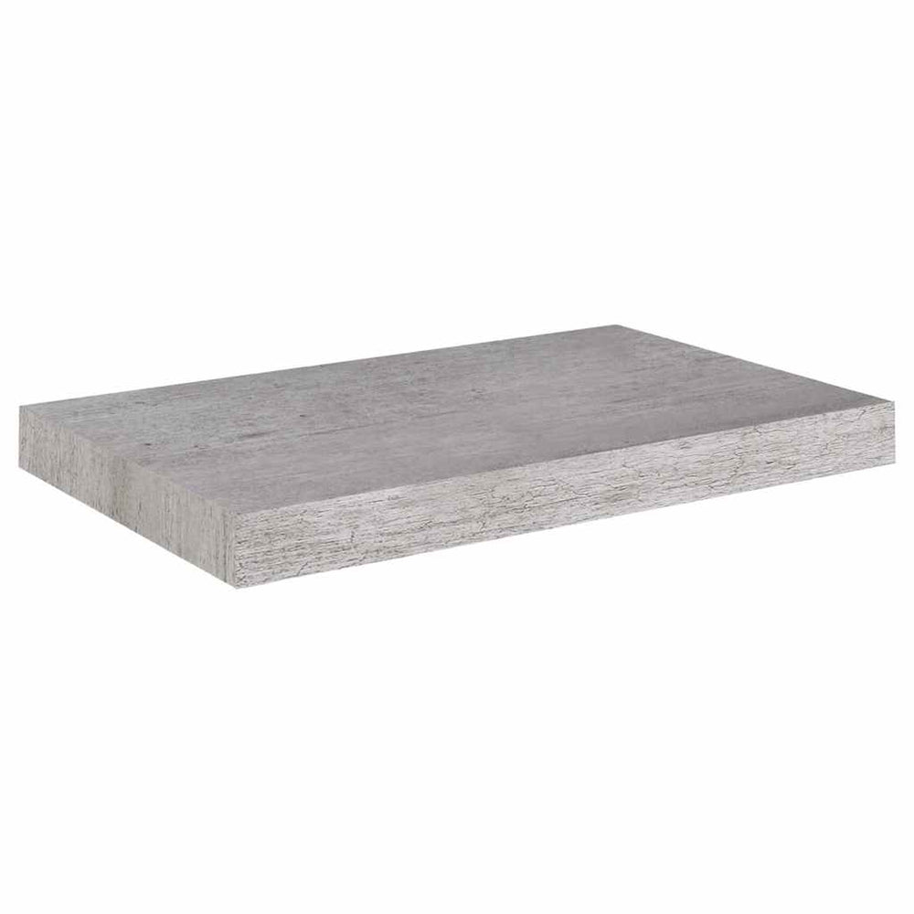 Betongraues Schweberegal, 50 cm
