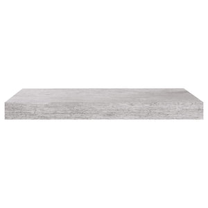 Betongraues Schweberegal, 50 cm