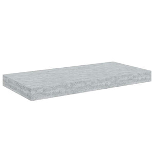 Schweberegale 4er Set Betongrau 50 cm