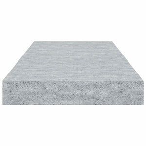 Schweberegale 4er Set Betongrau 50 cm