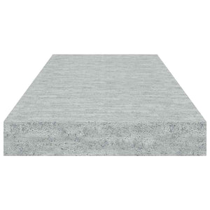 Schweberegal Betongrau 60 cm