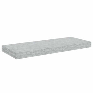 Betongraue Schweberegale, 4er Set