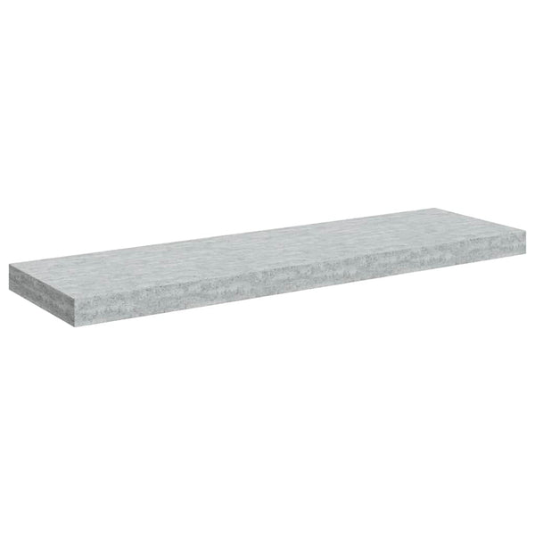 Betongraues Schweberegal, 80 cm