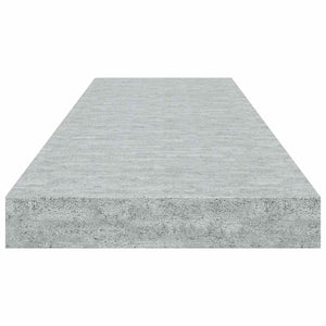 Betongraues Schweberegal, 80 cm