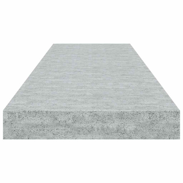 Betongraues Schweberegal, 80 cm