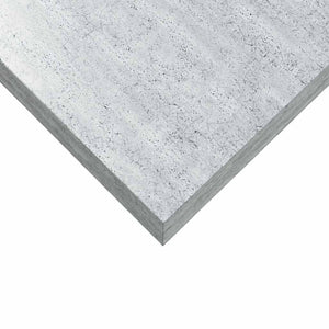 Betongraue Schweberegale, 80 cm, 2er-Set