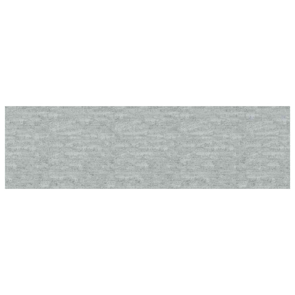 Betongraue Schweberegale, 80 cm, 2er-Set