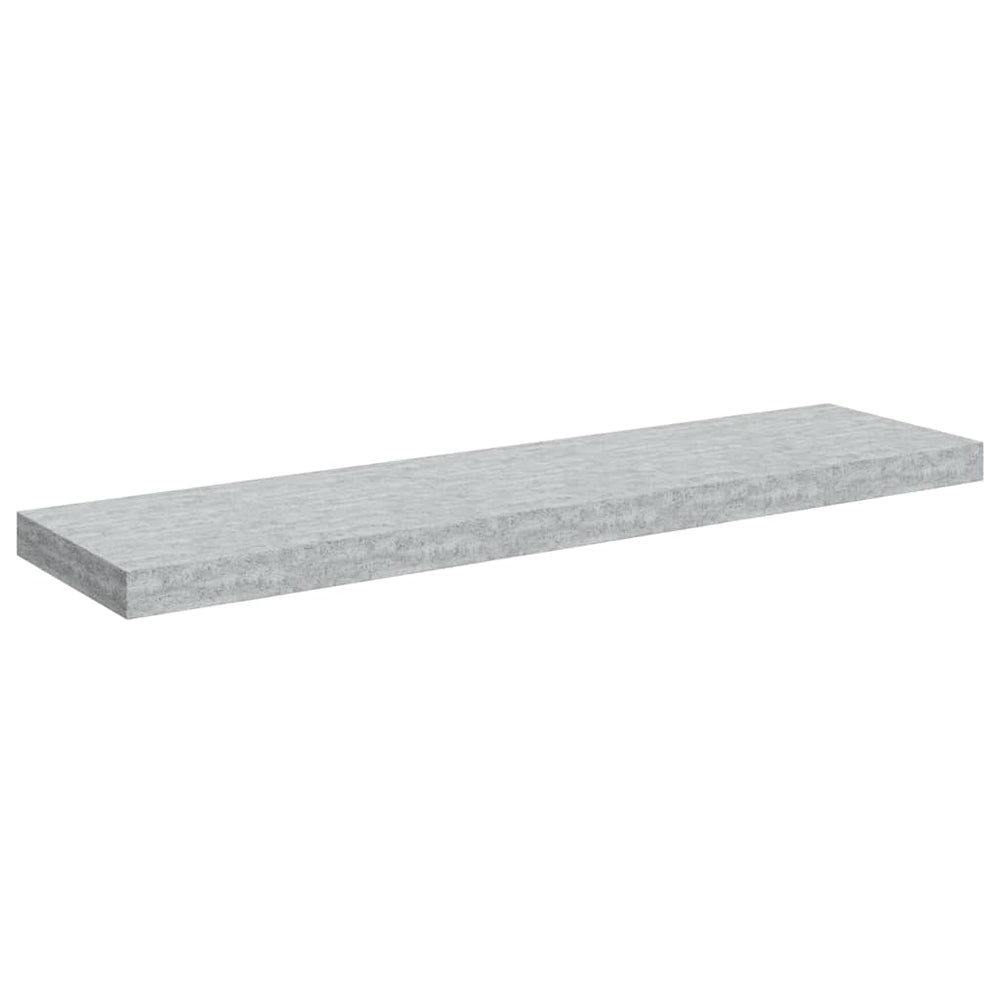 Schweberegal Betongrau 90cm