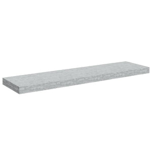 Schweberegal Betongrau 90cm