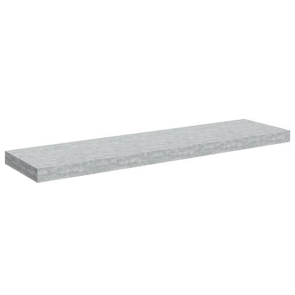 Schweberegal Betongrau 90cm