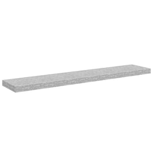 Betongraues Schweberegal 120 cm