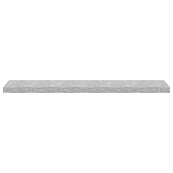 Betongraues Schweberegal 120 cm
