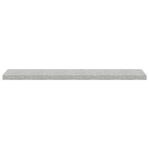 Schweberegale Betongrau, 2er Set