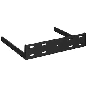 Eck-Wandregale, 4er Set, Eiche/Weiß