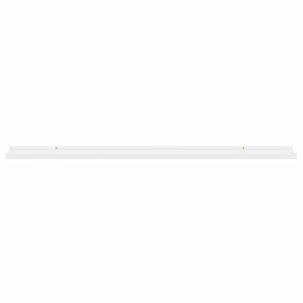 Weiße Wandregale, 2er Set, 100 cm
