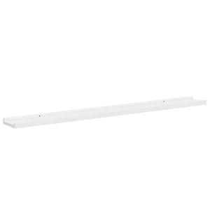 Weiße Wandregale, 2er Set, 100 cm