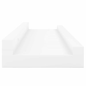 Wandregale, 4er Set, Weiß, 60 cm