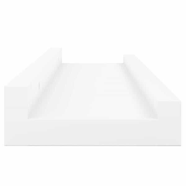 Wandregale, 4er Set, Weiß, 60 cm